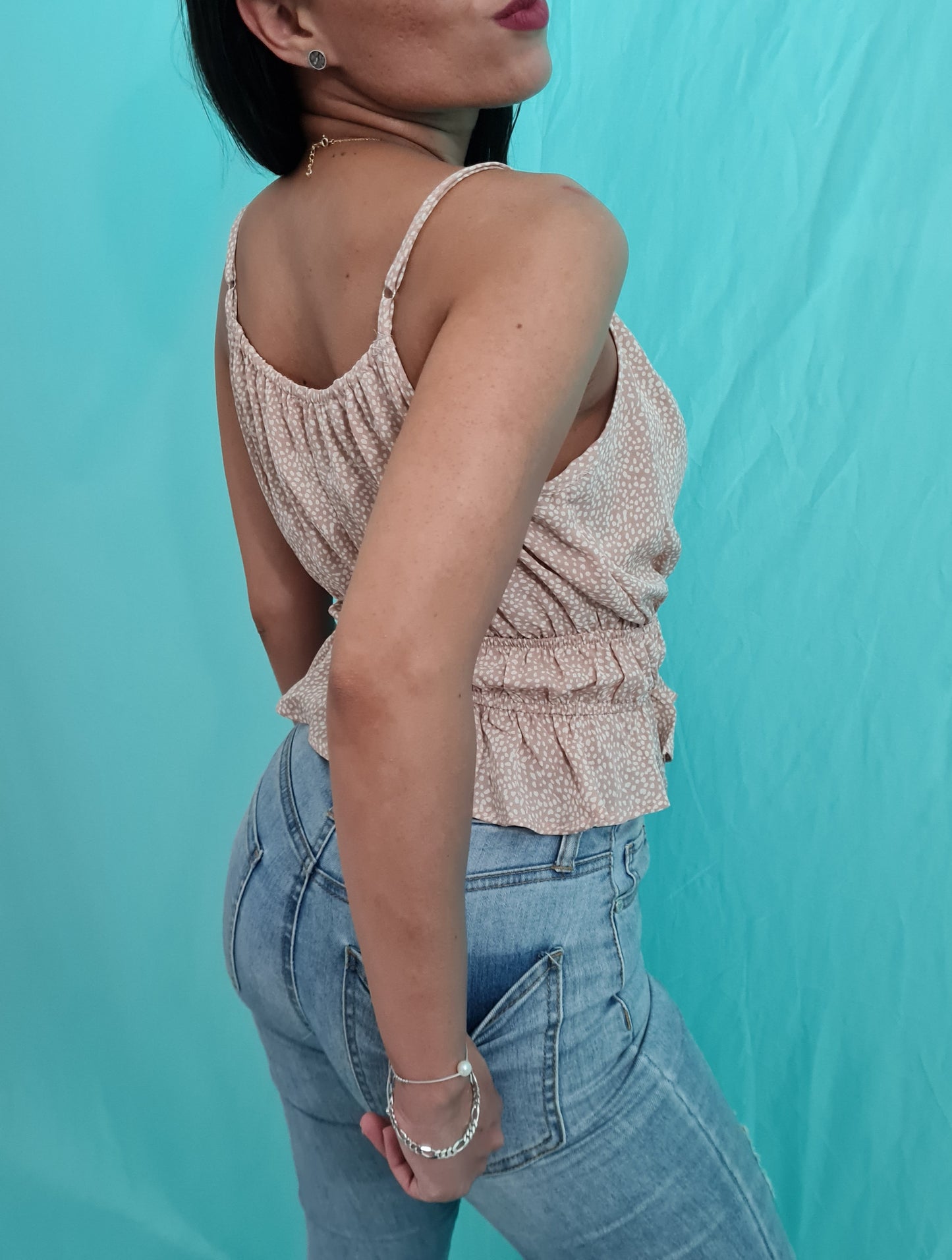 Sofia Print Waist Cami