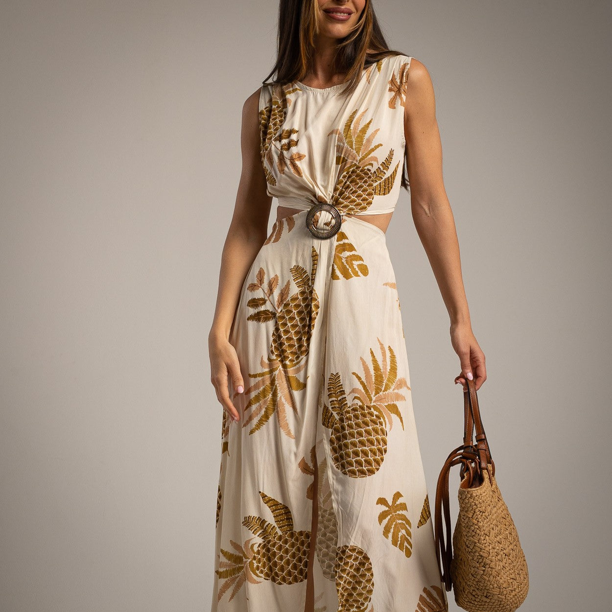 Sofhia Pineapple Dress