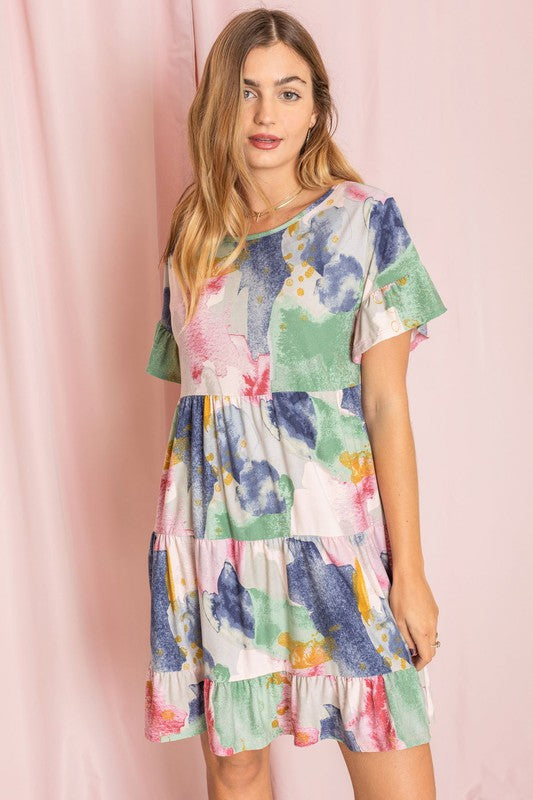 Tie Midi Dress