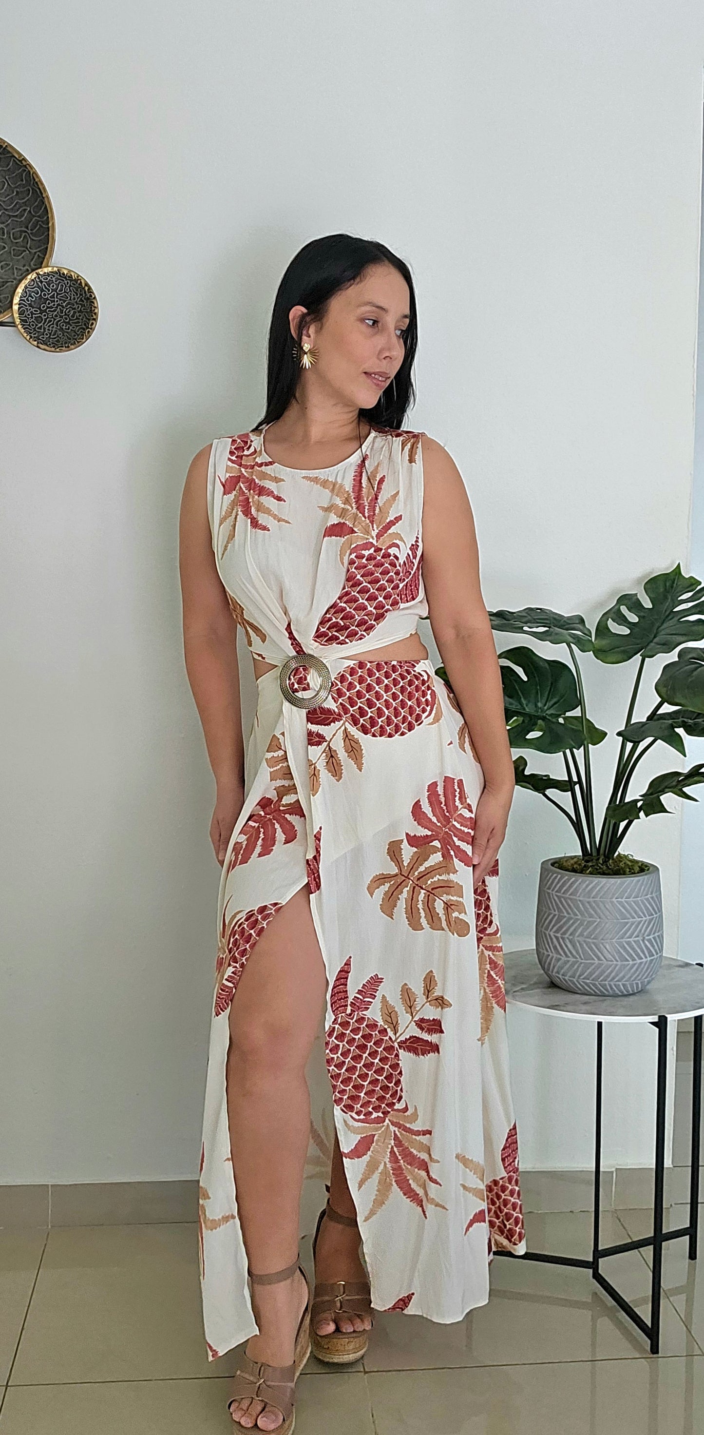 Sofhia Pineapple Dress