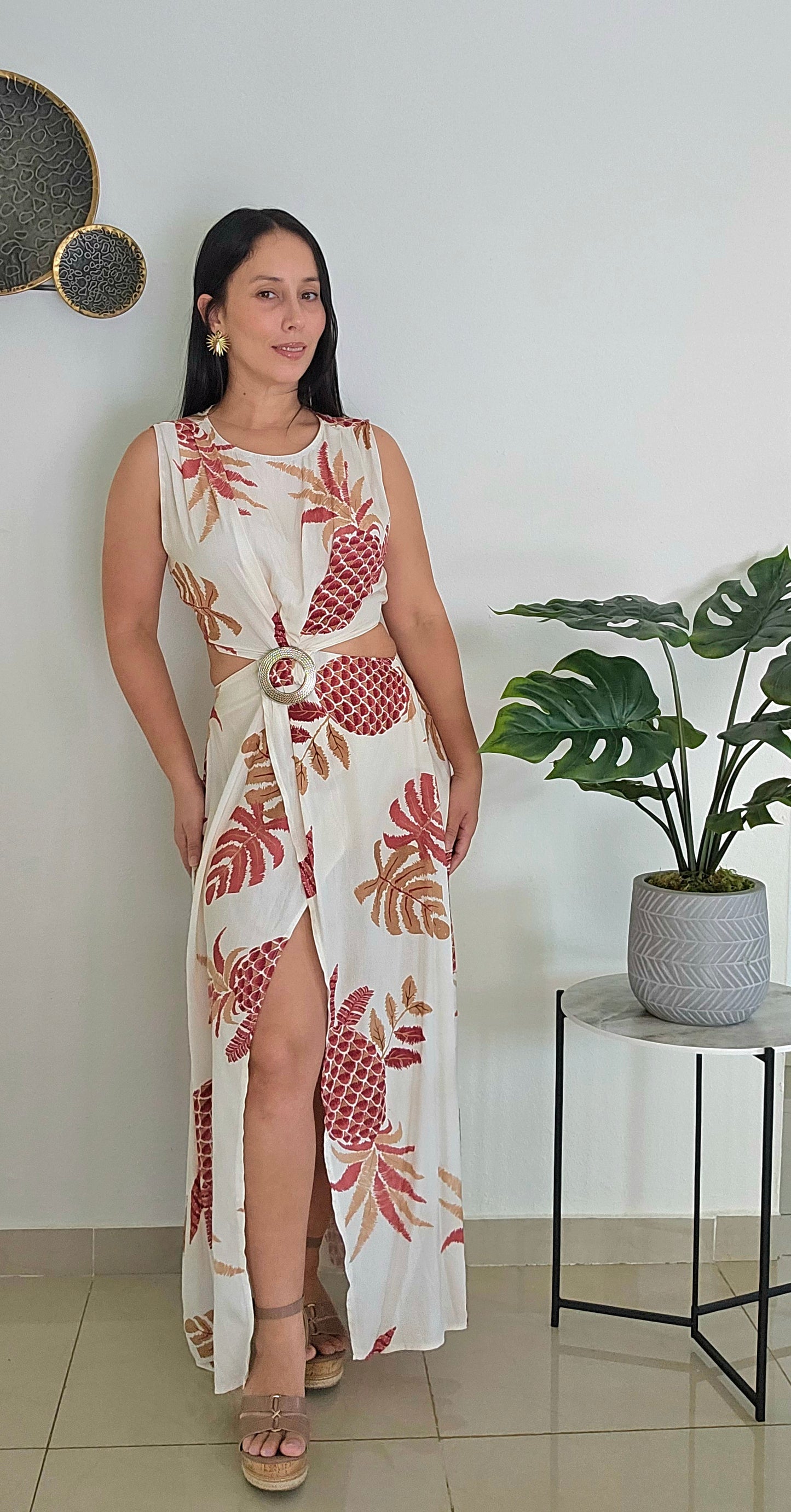 Sofhia Pineapple Dress