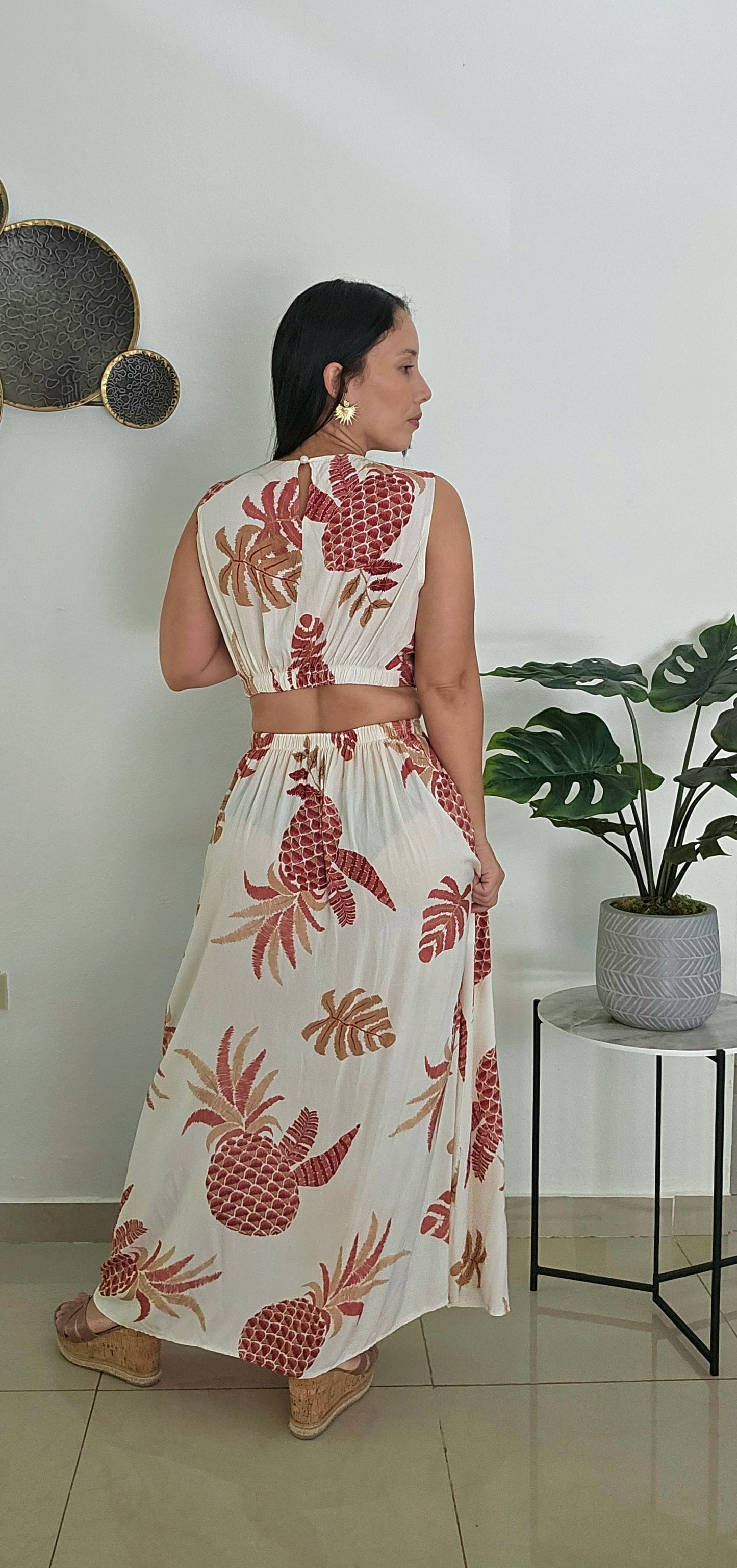 Sofhia Pineapple Dress