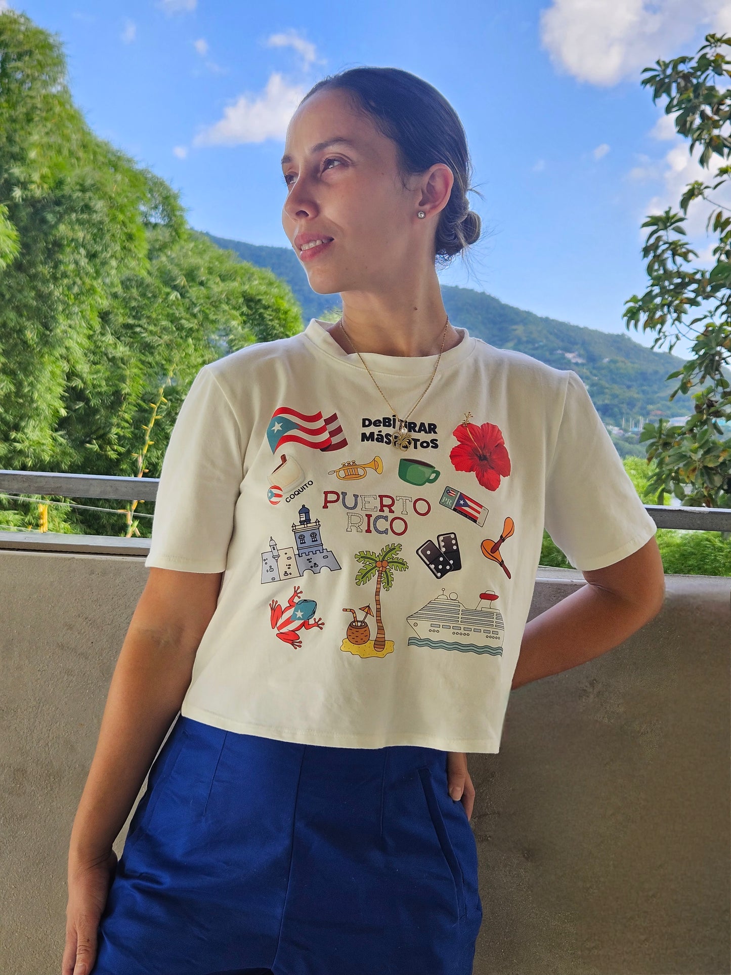 T Shirt Iconos de P.R