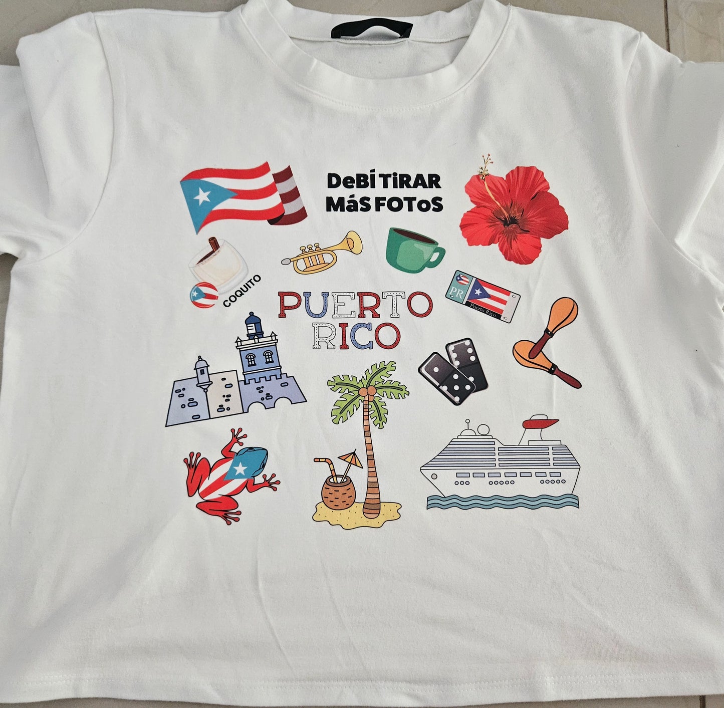 T Shirt Iconos de P.R