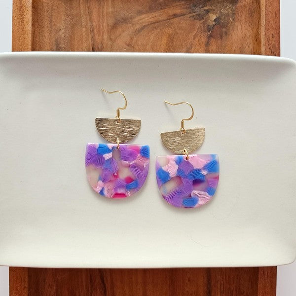 Earrings Cotton Candy