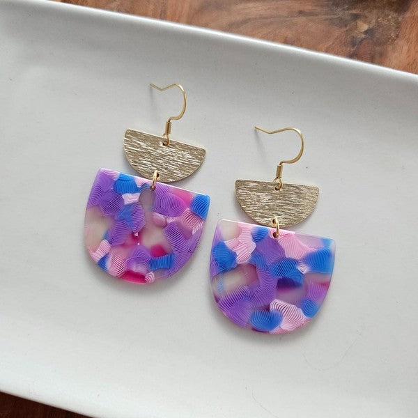 Earrings Cotton Candy