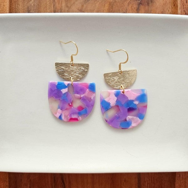 Earrings Cotton Candy