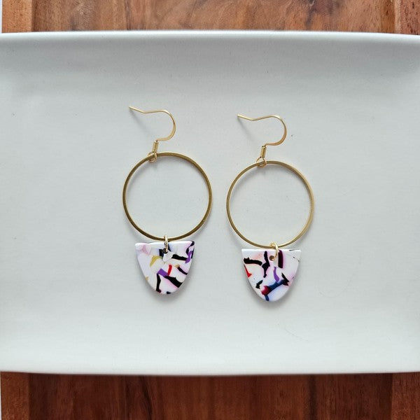 Iris Earrings