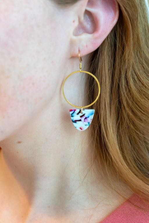 Iris Earrings