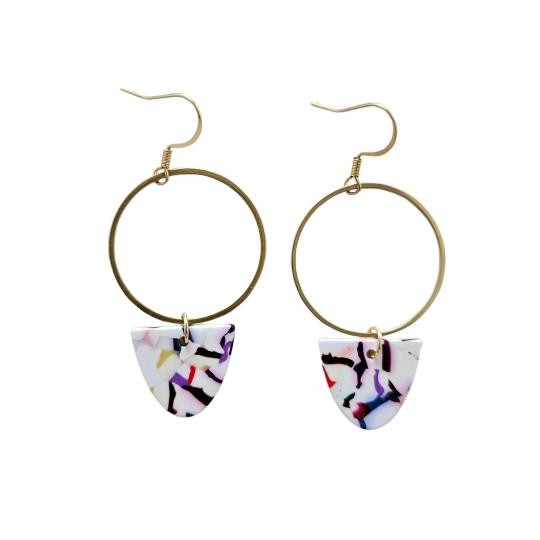 Iris Earrings