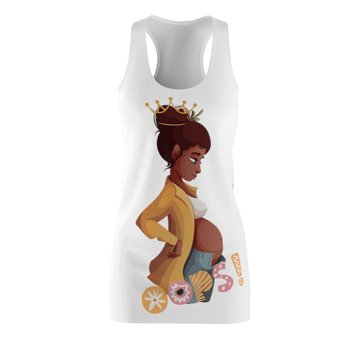 Personalized Pregnant Woman Dress