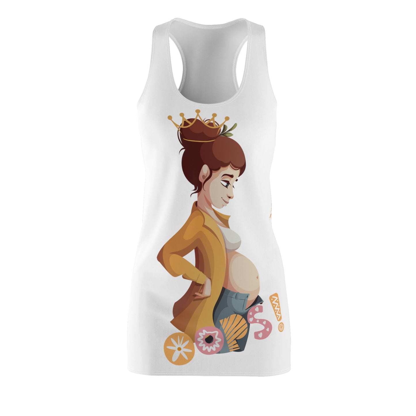 Personalized Pregnant Woman Dress